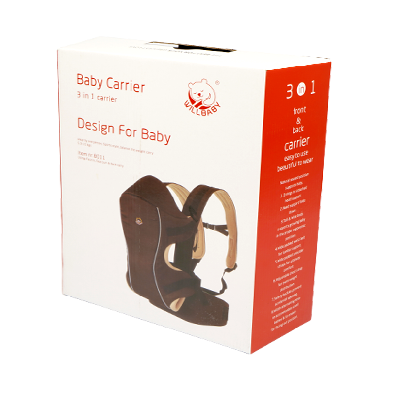 3-in-1 Soft Baby Carrier