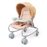 Baby Hammock Chair with Wheels - Brown