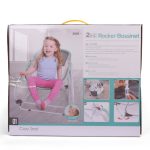 2 in 1 Rocker Bassinet – Grey