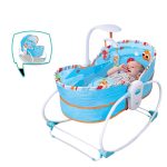 Mastela 5 In 1 Rocker Bassinet Sky Blue