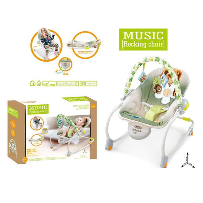 Soft Comfortable Musical Rocking Chair