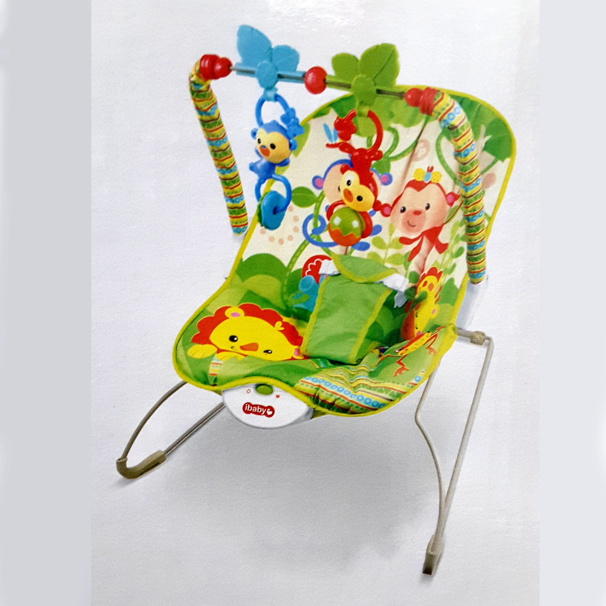 ibaby Cartoon Deluxe Bouncer with Vibrations