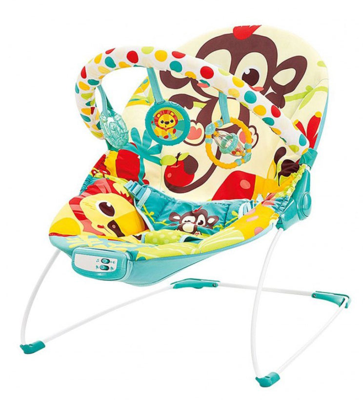 Soothing Vibration Bouncer - Blue - Mastela