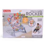 Infant to Toddler Rocker – Grey – Hu-Baby