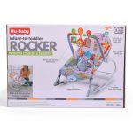 Infant to Toddler Rocker – Grey – Hu-Baby