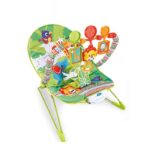 Music & Soothe Baby Bouncer Green - Hu-Baby