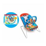 Zebra Print Baby Bouncer with Vibrations