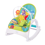 Newborn to Toddler Portable Rocker – Green – Fitchbaby