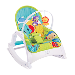 Newborn to Toddler Portable Rocker – Green – Fitchbaby