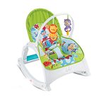 Newborn to Toddler Portable Rocker – Green – Fitchbaby