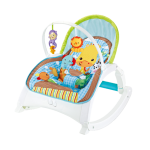 Newborn to Toddler Portable Rocker – Blue – Fitchbaby