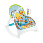 Newborn to Toddler Portable Rocker – Blue – Fitchbaby