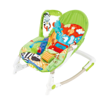 Newborn to Toddler Portable Rocker – Green – Fitchbaby
