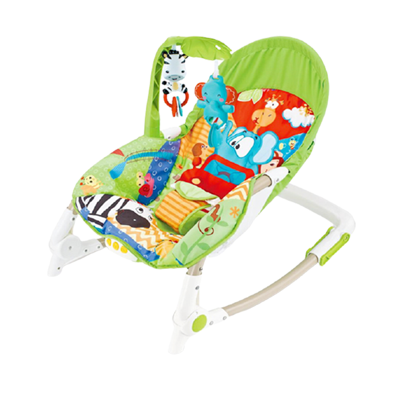 Newborn to Toddler Portable Rocker - Green - Fitchbaby