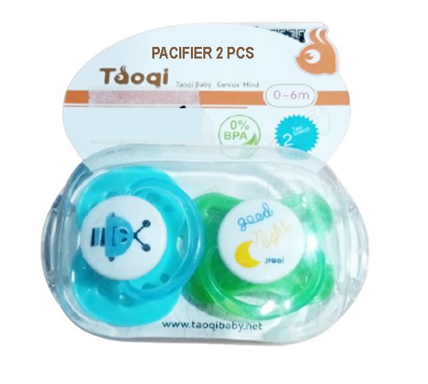 Baby Pacifier  0-6 Months 2 PK