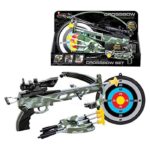 Deluxe Military Real Action Toy Crossbow Set