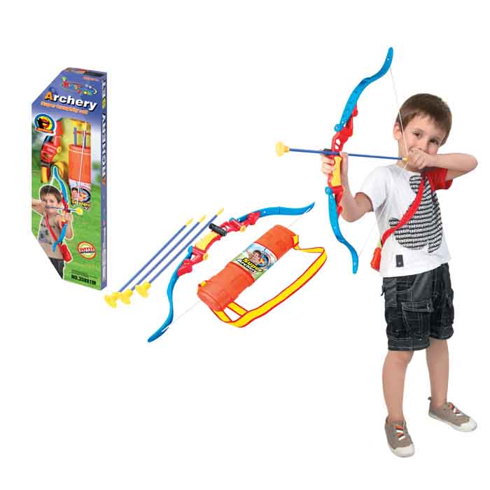 Archery Set with 3 Suction Cup Arrows and Infrared