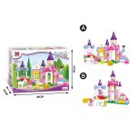 Happy princess Blocks Castle