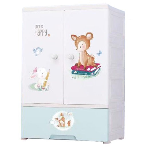 Kids Wardrobe Storage Cabinet