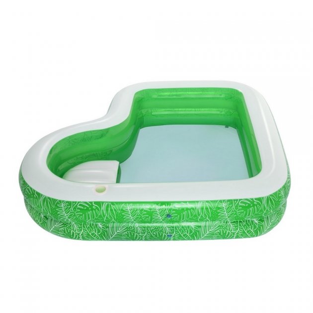 Bestway Inflatable Tropical Paradise Family Swimming Pool 7'7''