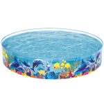 Bestway Fill N Fun Fish Vinyl Kids Swimming Pool 6Ft