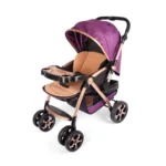 Buy Baby Stroller - Purple - Golden - S-9105D online at best price in Pakistan
