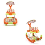 Baby Walker with Canopy & Push Bar W-529PT