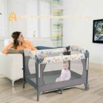 Baby playpen 3 in 1 cradle cot