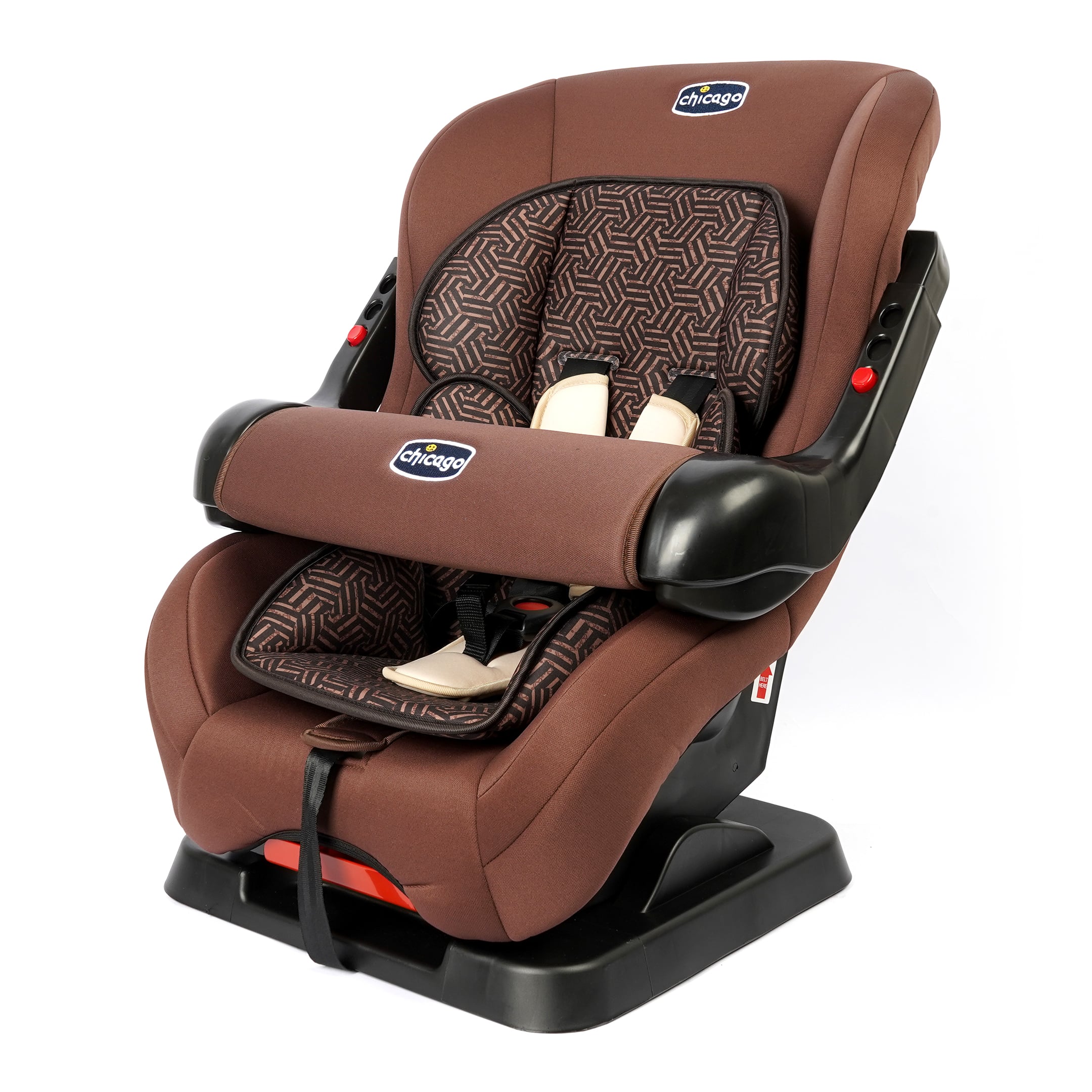 Chicago Baby Car Seat - Brown