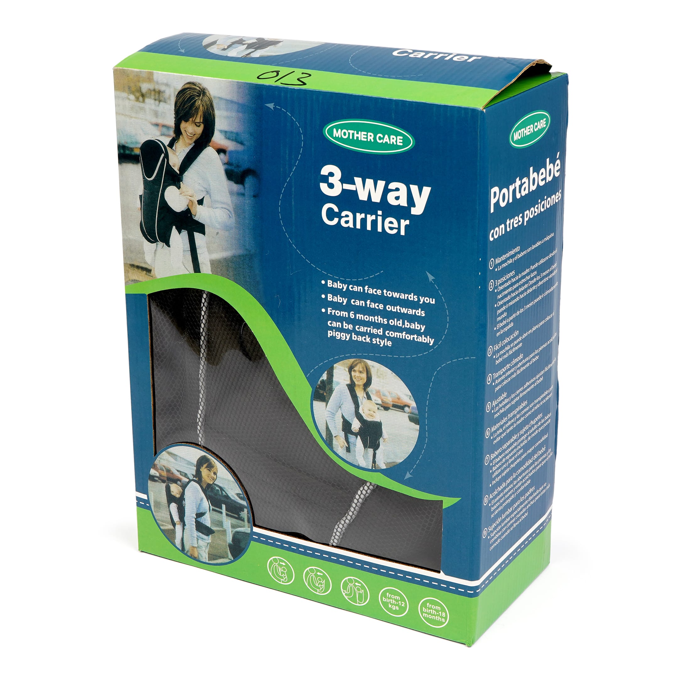 Mother Care 3-Way Baby Carrier