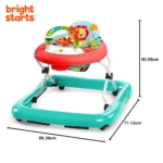 Bright Starts Roaming Safari Walk-A-Bout Baby Walker – 60316