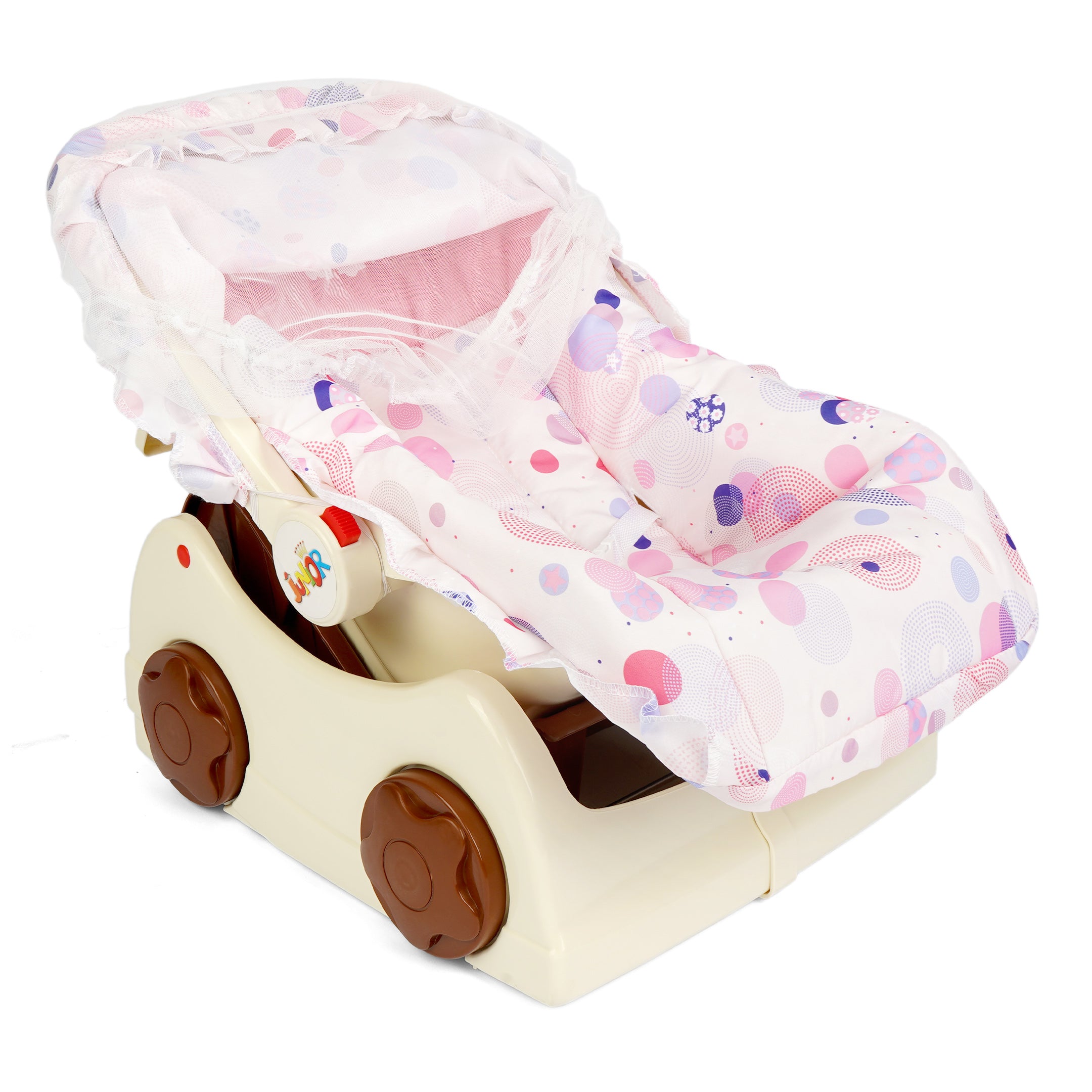 Baby Carry Cot & Car Seat with Soft Seat – Safe & Comfortable Travel