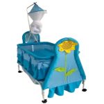 Sunflower Theme Baby Cradle with Mosquito Net