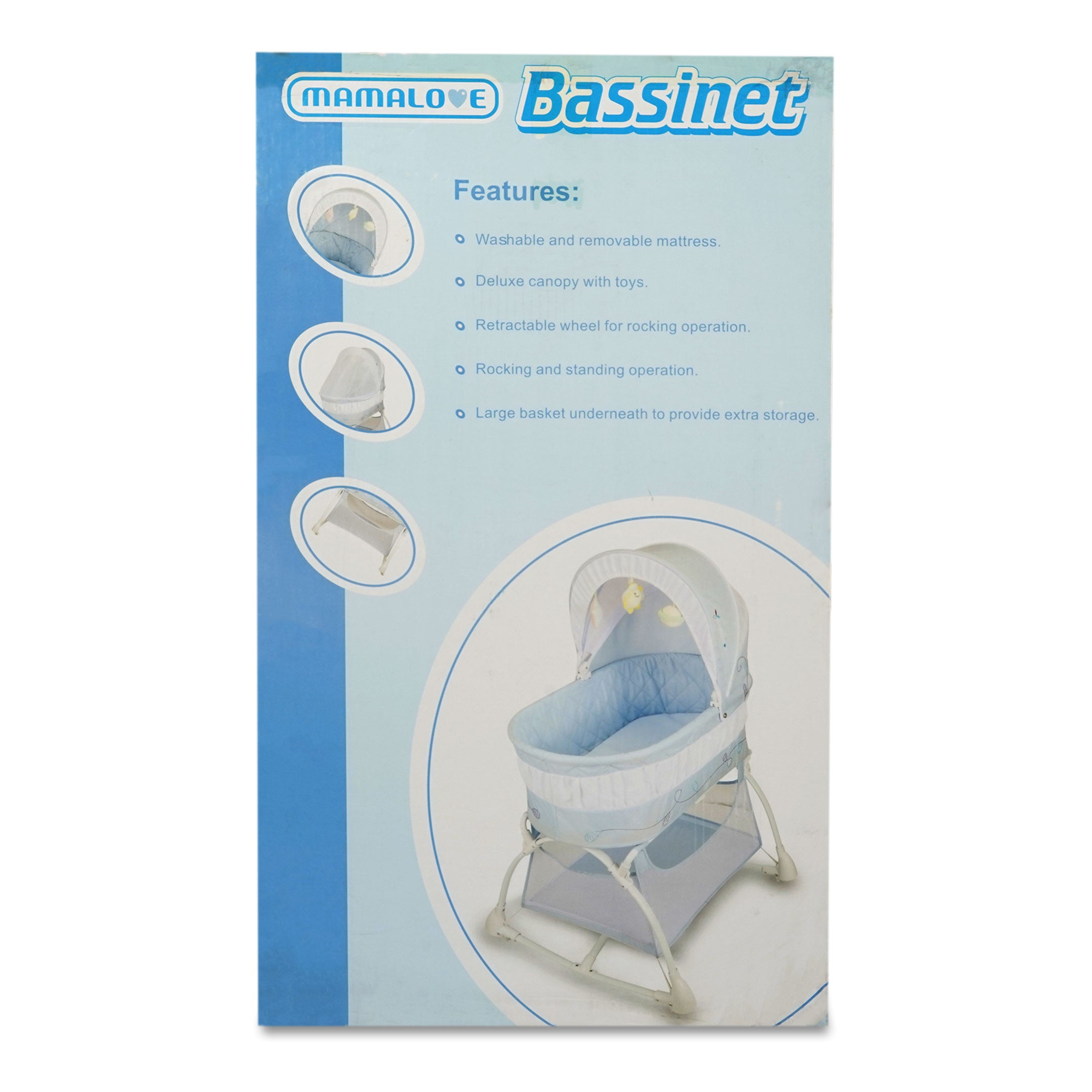 Baby Cradle Bassinet - Mama Love