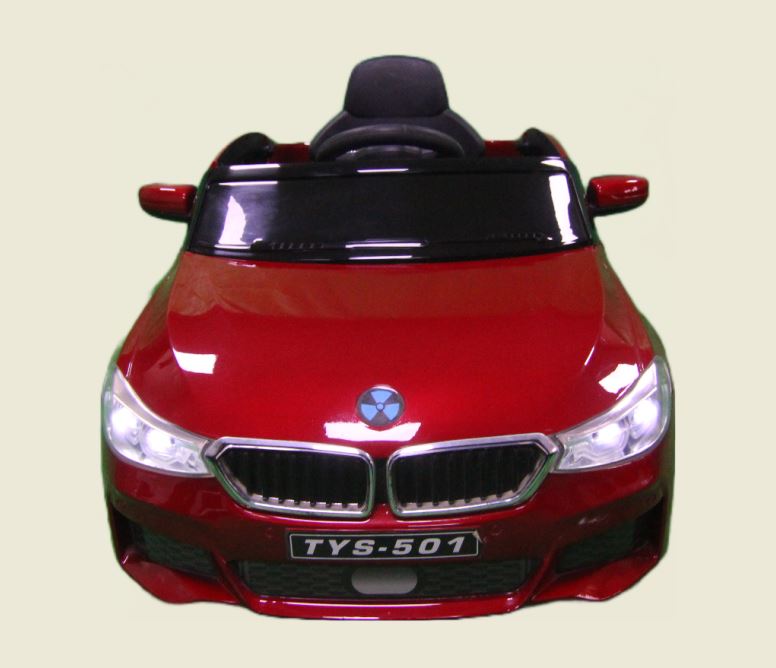 BMW Kids Electric Ride On Car - Red