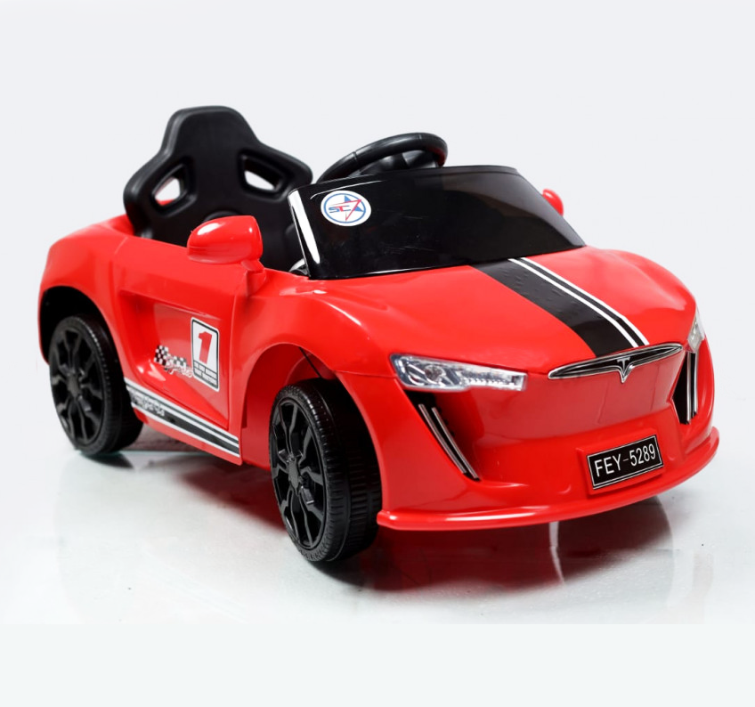 Tesla Kids Battery Operated Ride on Car - Red