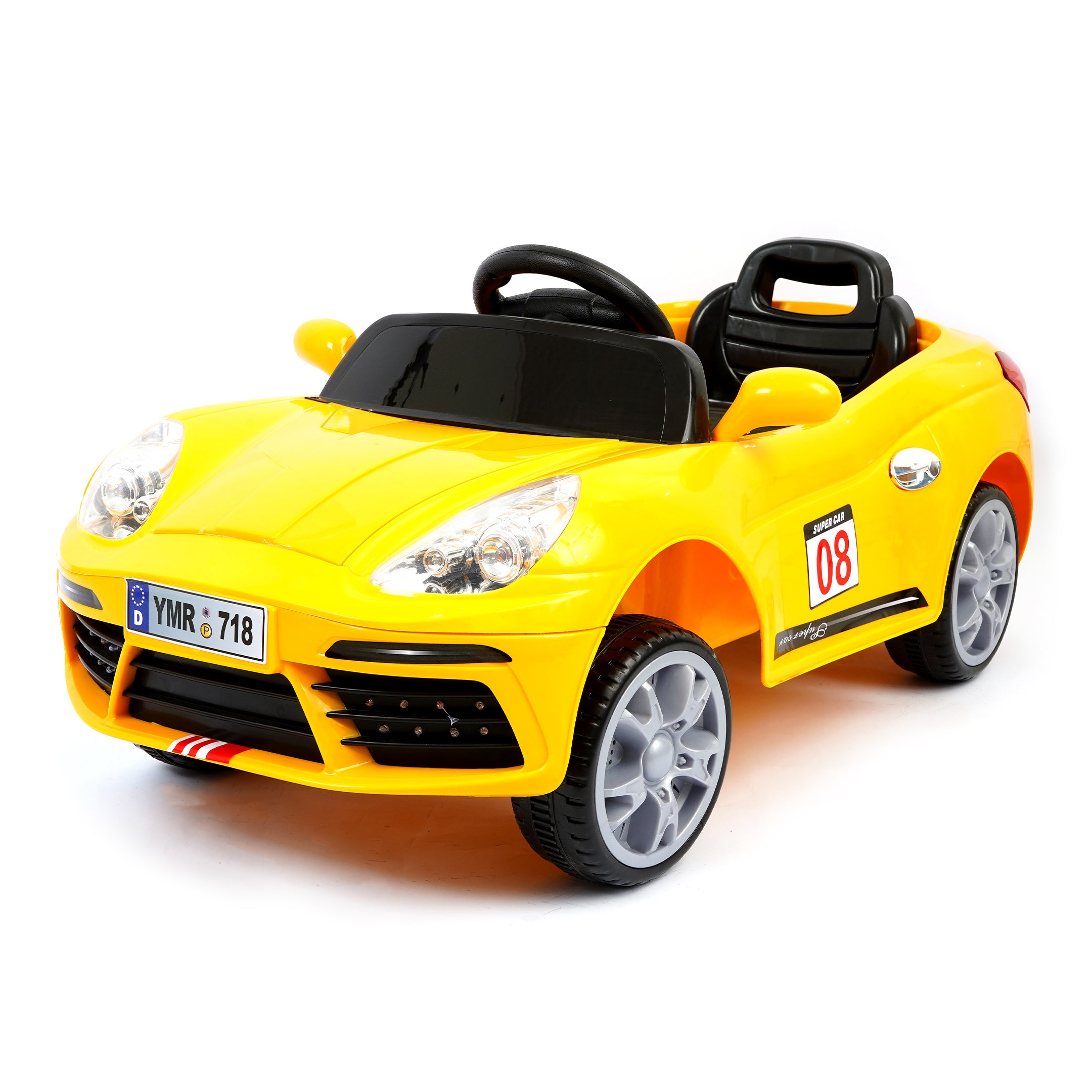 Kids Battery Operated Ride on Car - Yellow
