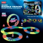 Buy Car Race Track Toy Magic Dazzle 360 Stunt Loop Action – 191 Pcs - HB49414_125 online at best price with cod in Pakistan