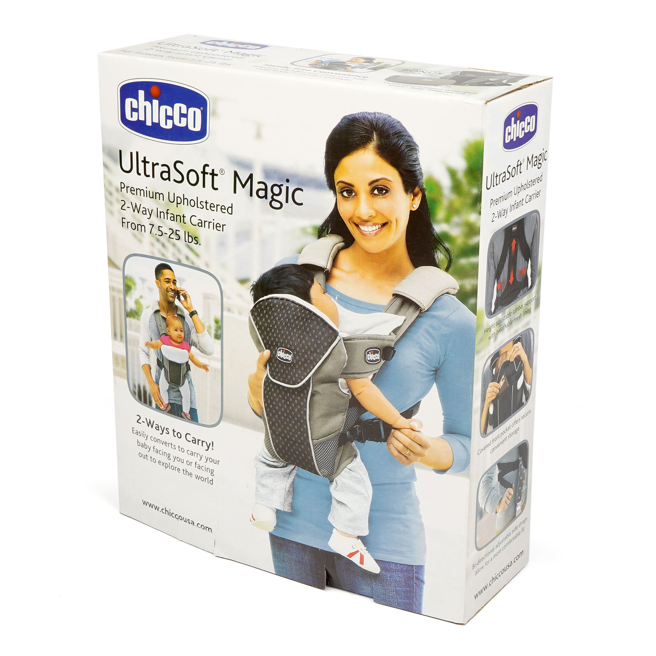 Chicco Ultra Soft 2-Way Baby Carrier