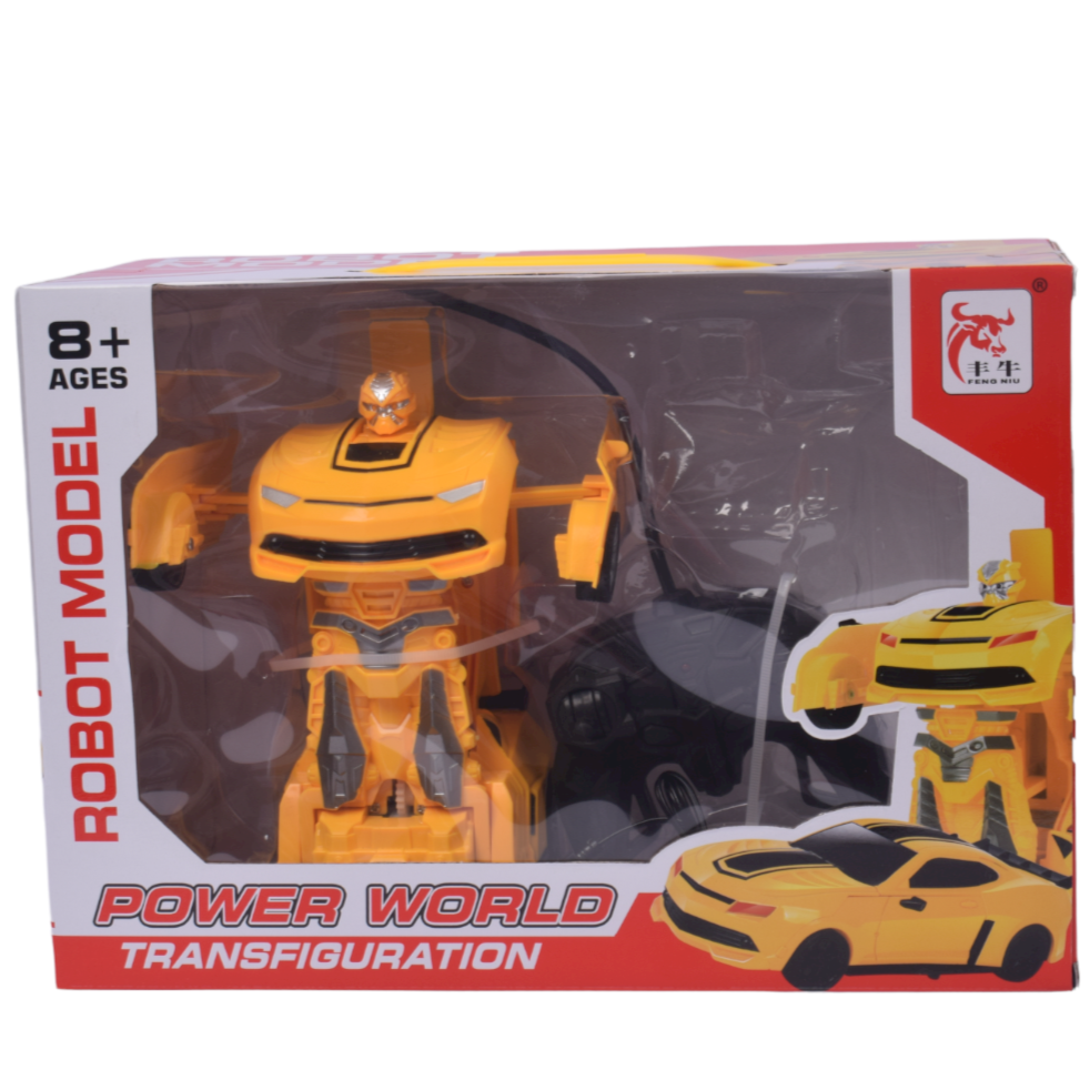 Kids Transformation Racing R/C Robot Car