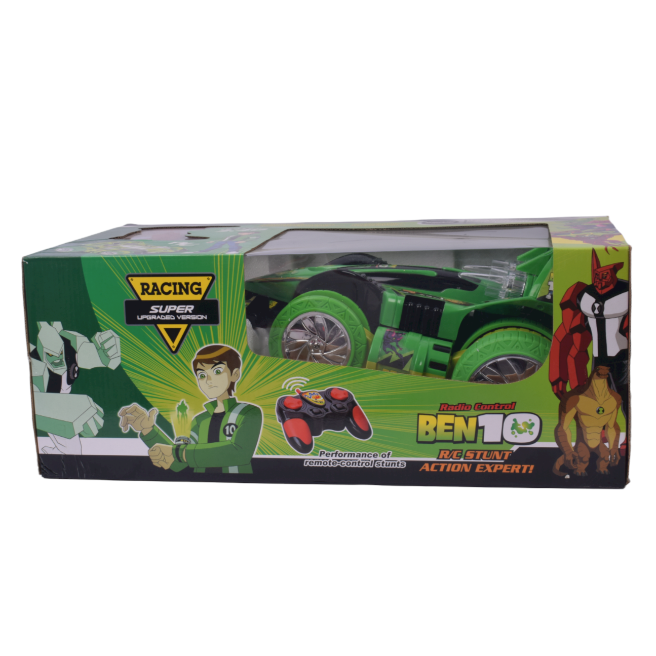 Kids Sport Ben 10 Stunt Racing R/C Car