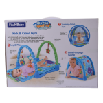 3 In 1 Play Gym Mat for Babies – Blue – Fitchbaby