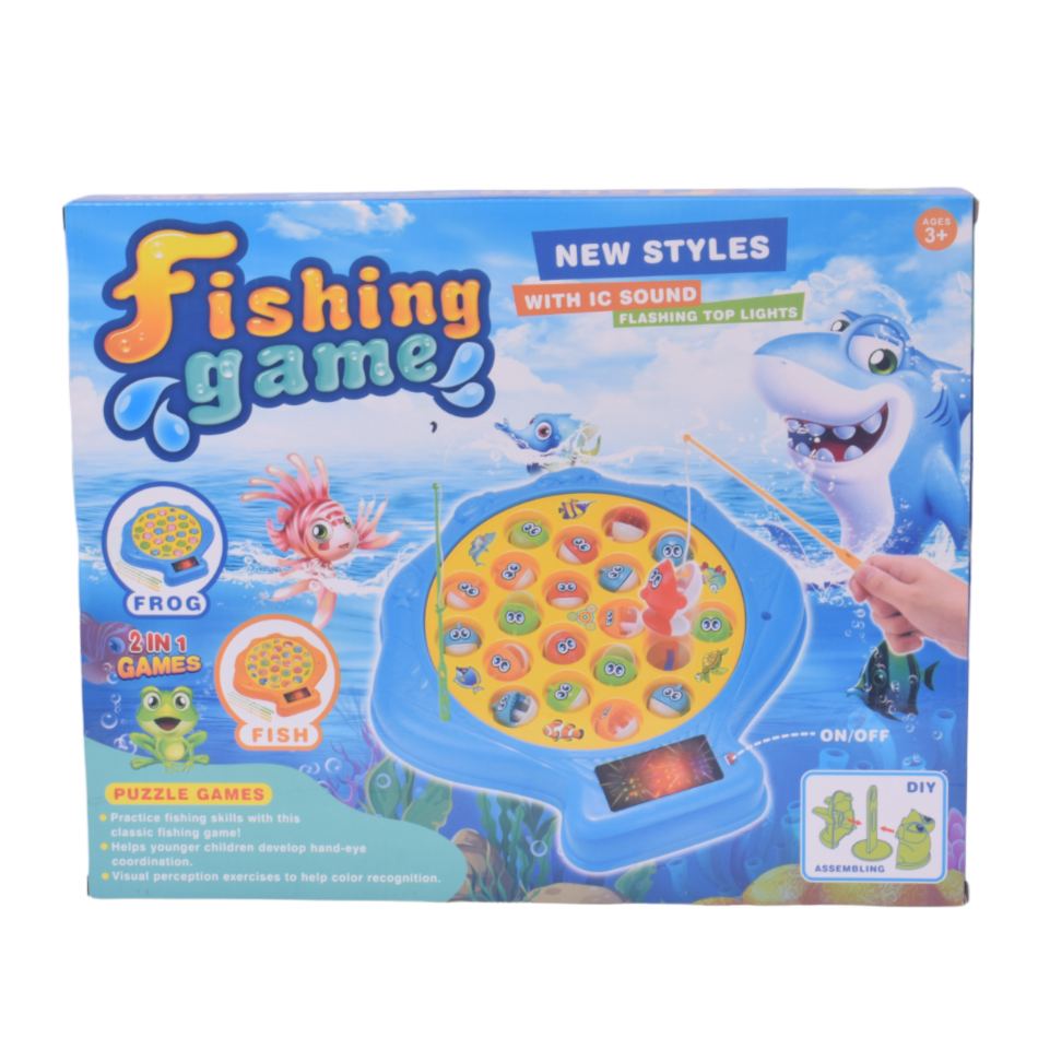 2 In 1 Fishing Game Toy Set