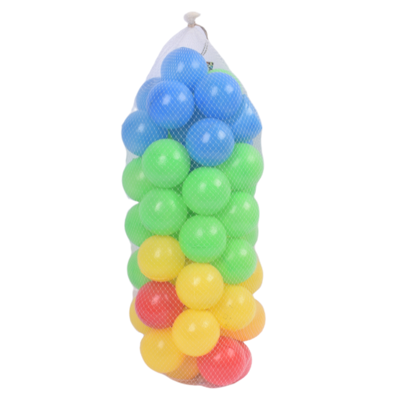 Multicolor Balls - 50 Pcs