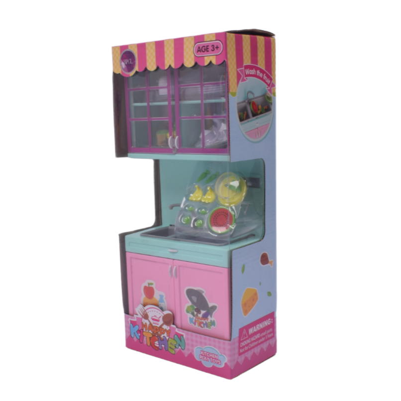 Kids Kitchen Cabnet Game Toy Set