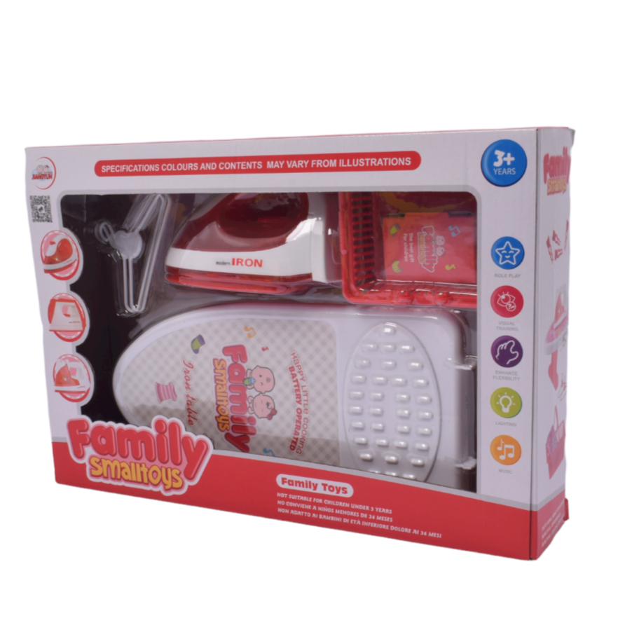 House Hold Game Toy Set - Iron and Board