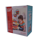 Kids Kitchen Cart Game Toy Set