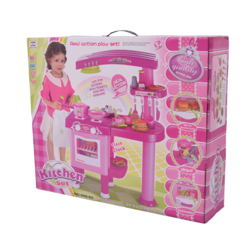 Kids Kitchen Game Toy Set