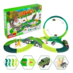 Buy Dinosaur Car Race Track Toy 176 Pcs TR-3087L online at best price with cod in Pakistan