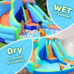 Doctor Dolphin Inflatable Water Slide & Pool – 73002